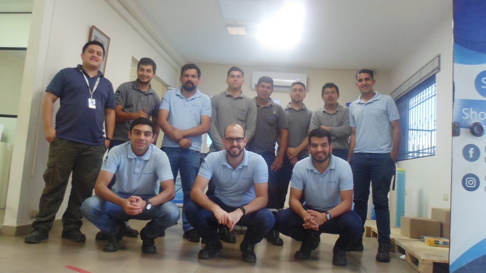 Equipo capacitado en primeros auxilios