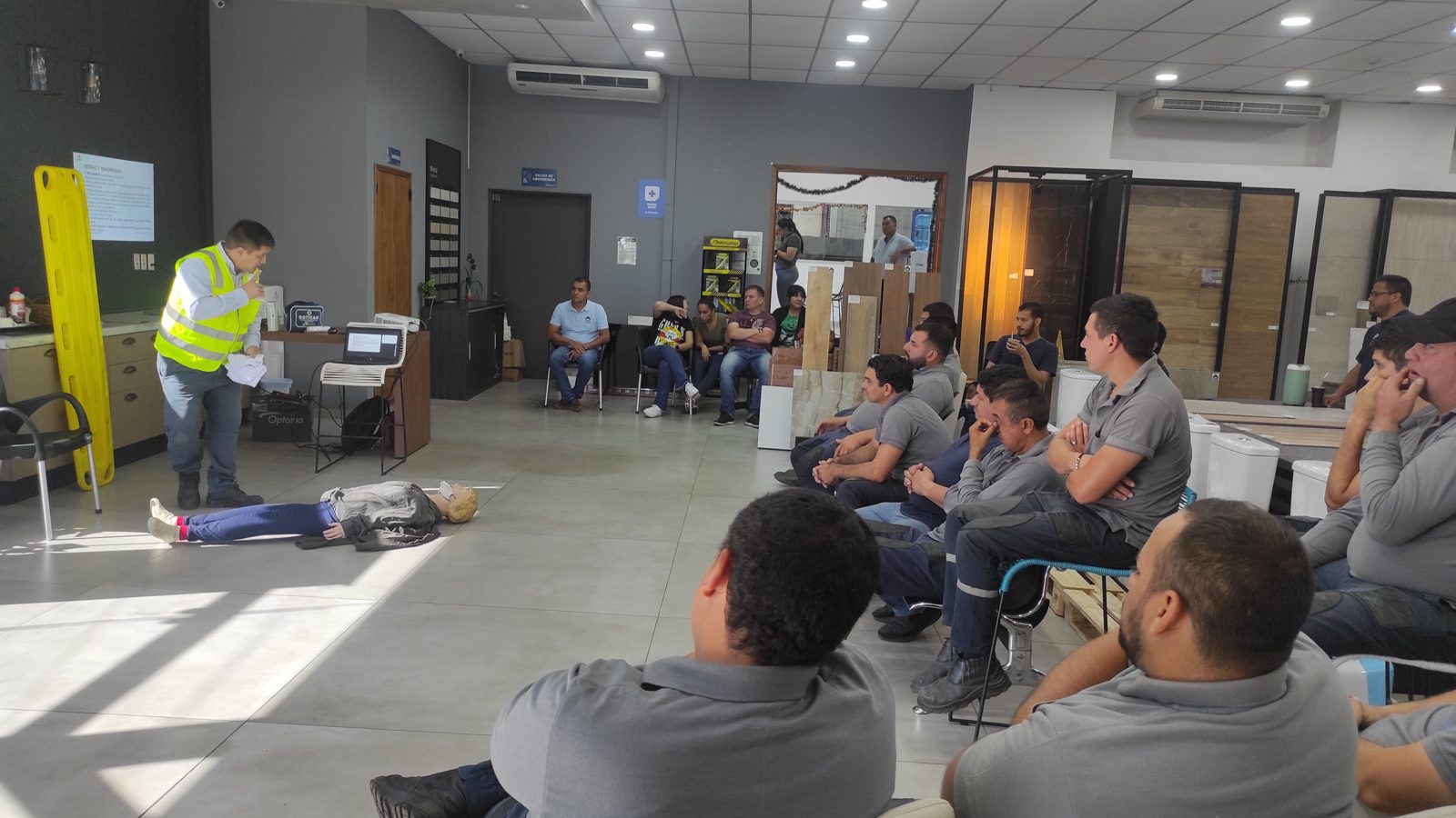 Capacitación técnica en aula